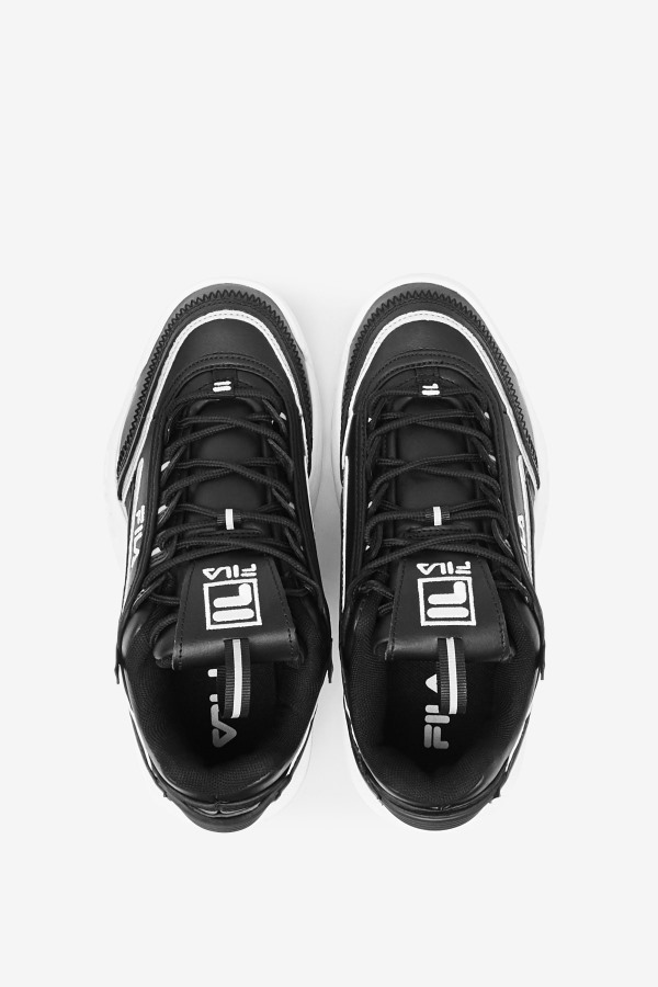 Black/White Little Kids\' Disruptor 2 EXP Fila Outlets