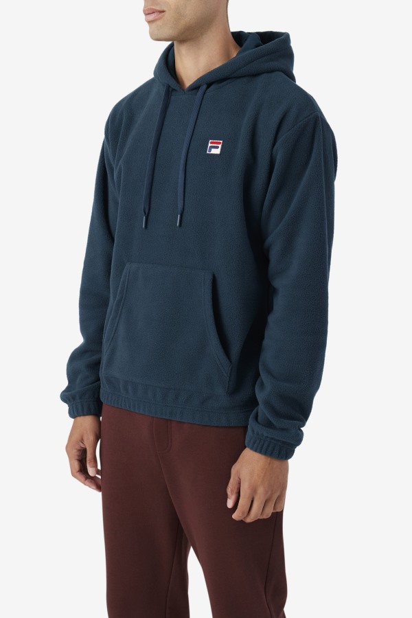 Finn Fleece Hoodie Fila Outlets Teal