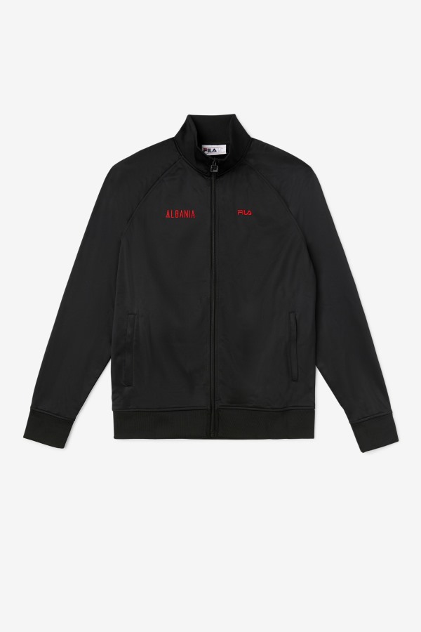 Fila Outlets Albania Track Jacket Black/Red