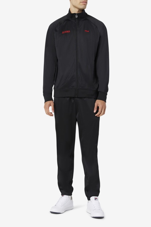 Fila Outlets Albania Track Jacket Black/Red