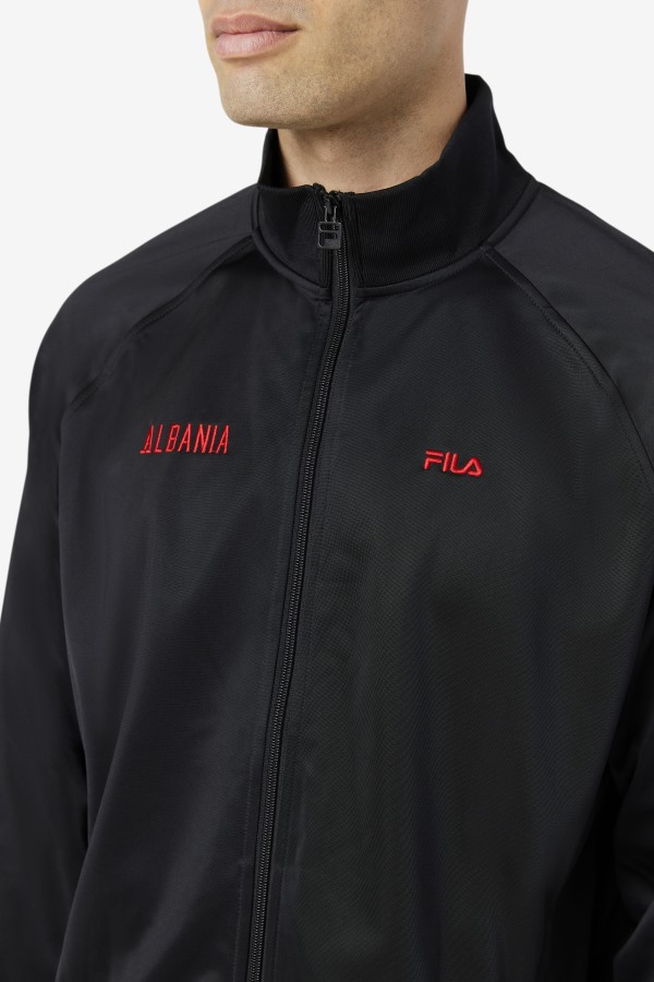 Fila Outlets Albania Track Jacket Black/Red