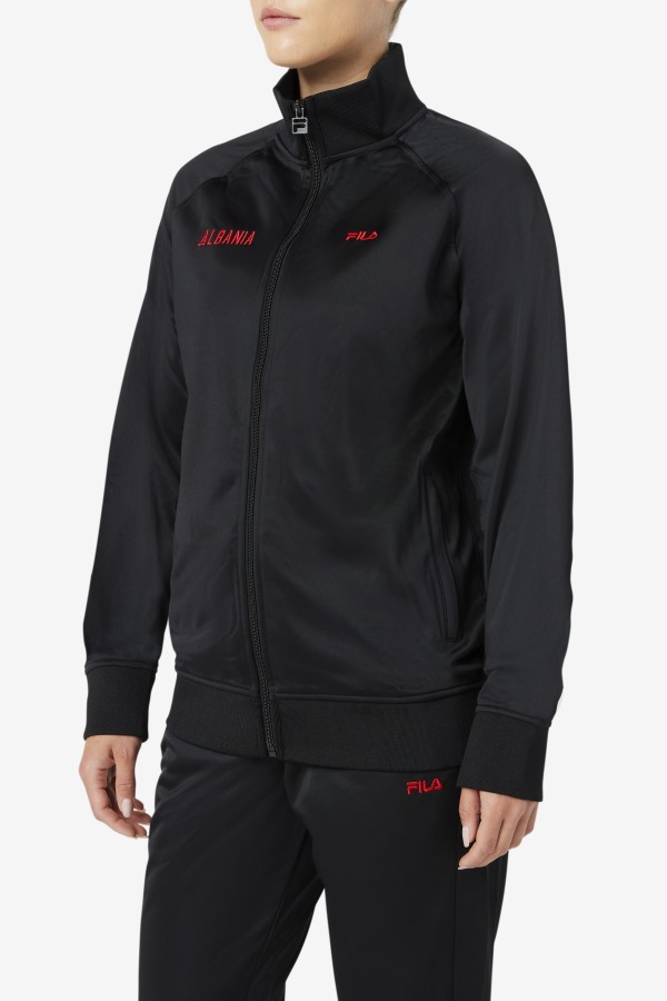 Fila Outlets Albania Track Jacket Black/Red