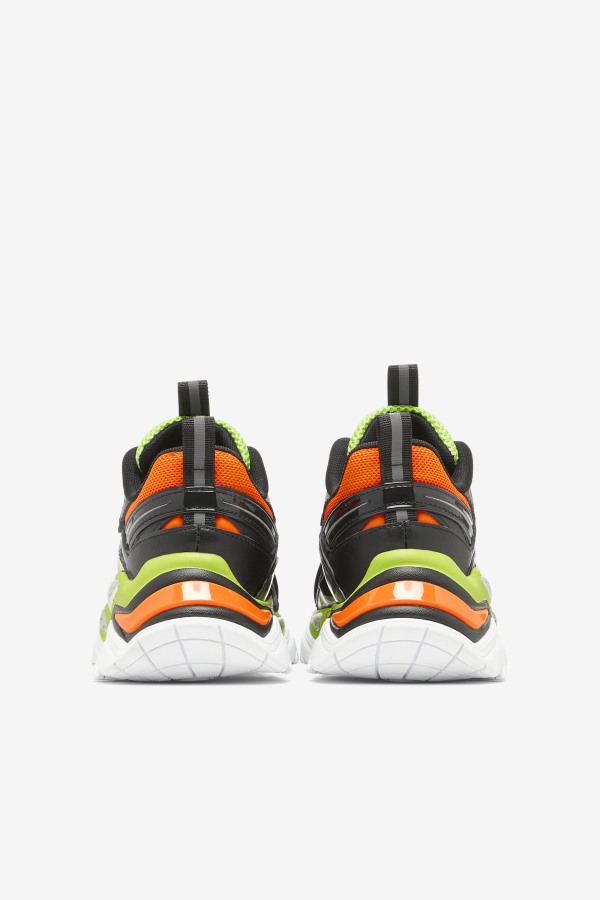 Big Kids\' Electrove 2 Fila Outlets Black/Red Orange/Lime Punch