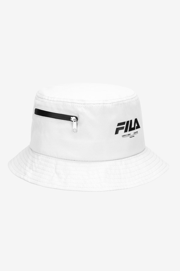 Ripstop Bucket Hat White Fila Outlets
