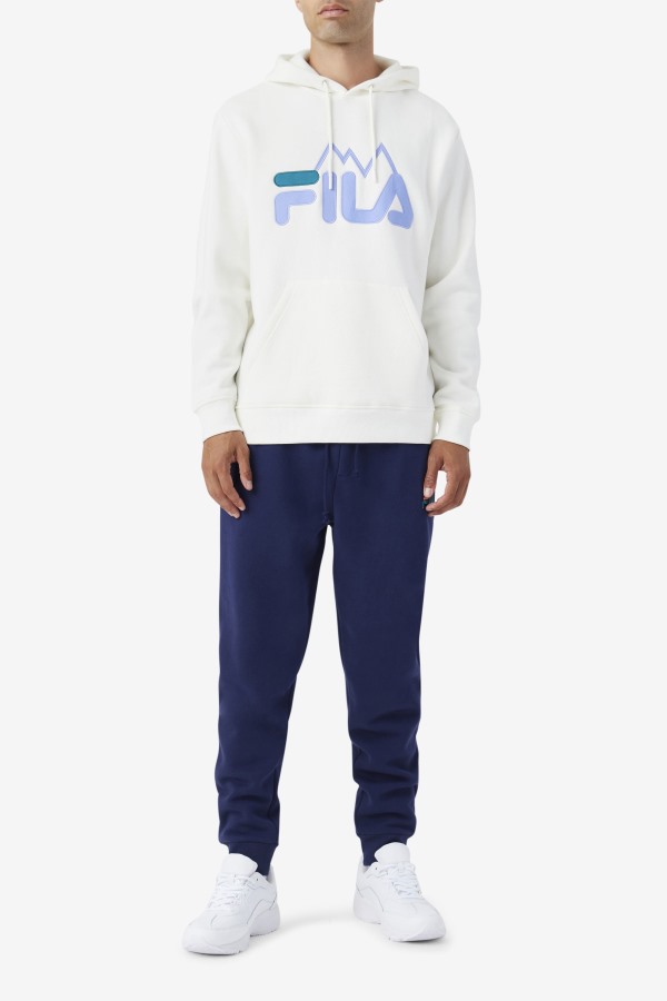 Nan Hoodie Egret/Jacaranda/Deep Lake Fila Outlets