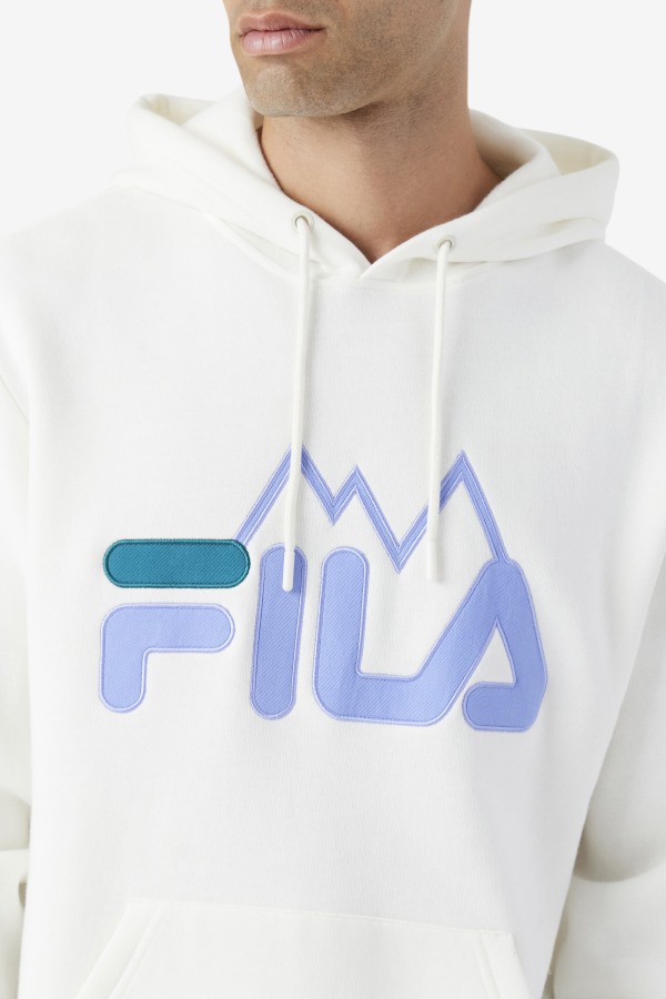 Nan Hoodie Egret/Jacaranda/Deep Lake Fila Outlets