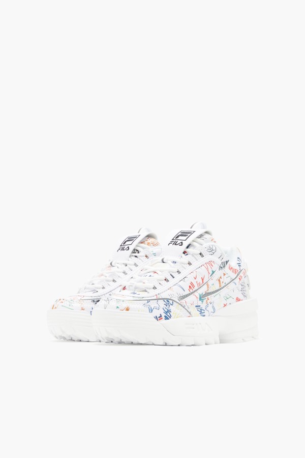 Little Kids\' Disruptor 2 EXP Black/White/Multi Fila Outlets