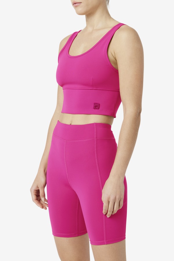 Fila Outlets Festival Fuschia Kora Bra Top