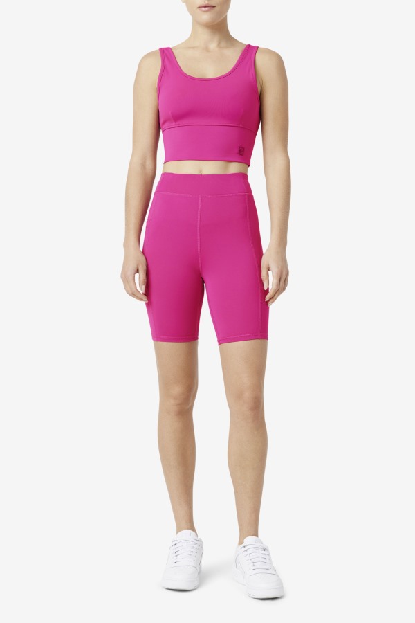 Fila Outlets Festival Fuschia Kora Bra Top