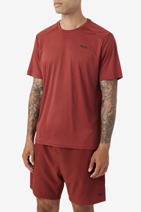 Kaab Crew Fila Outlets Russet Brown/Black