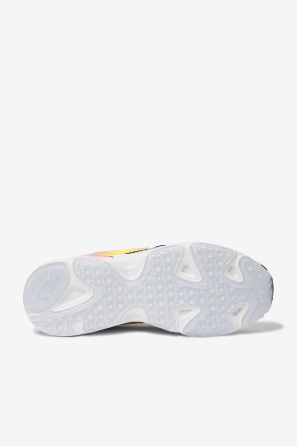 Fila Outlets Men\'s Ray Tracer Apex White/Black/Yellow