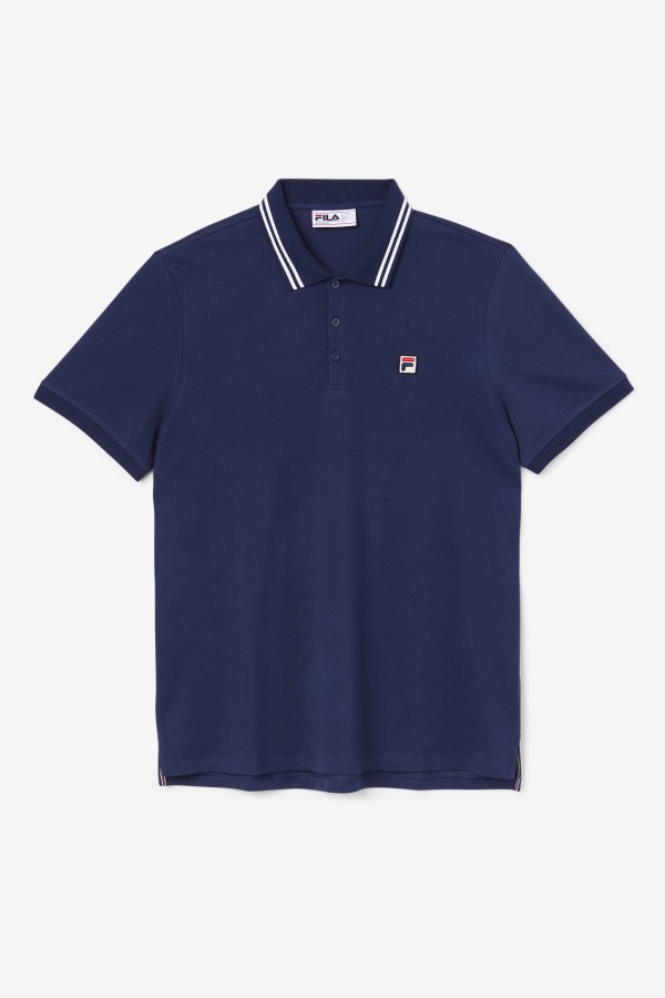 Navy Fila Outlets Jelen Polo