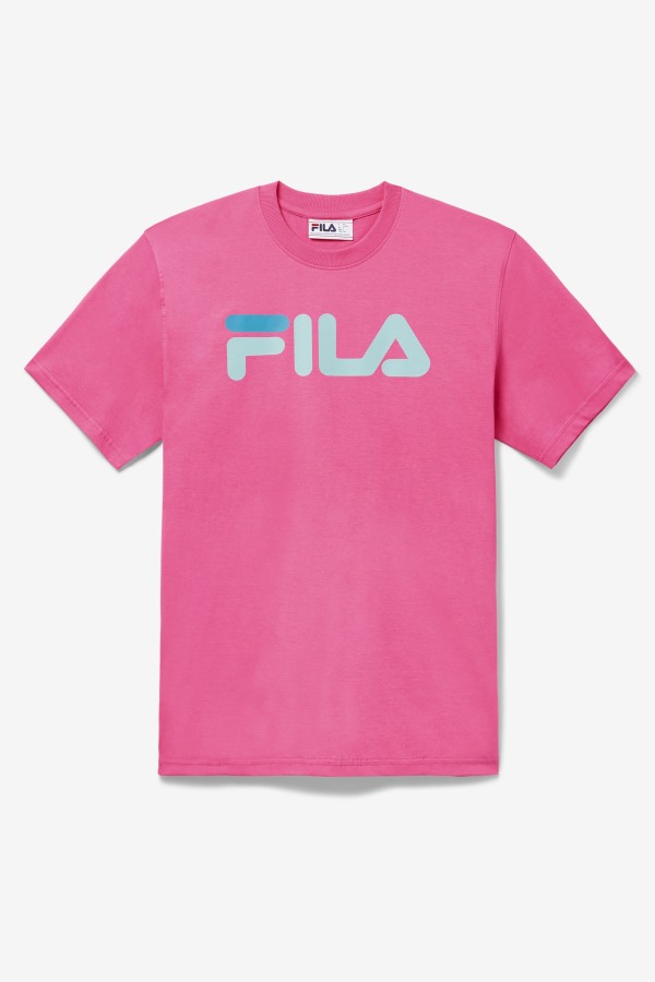 Fila Outlets Carmine Rose Men's Eagle Tee