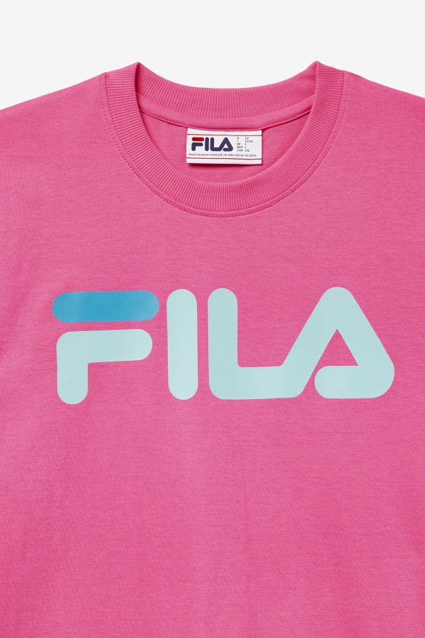 Fila Outlets Carmine Rose Men\'s Eagle Tee
