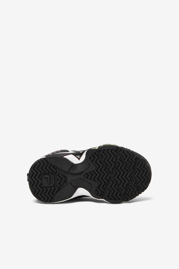 Black/Yellow/White Toddler\'s Mb Fila Outlets