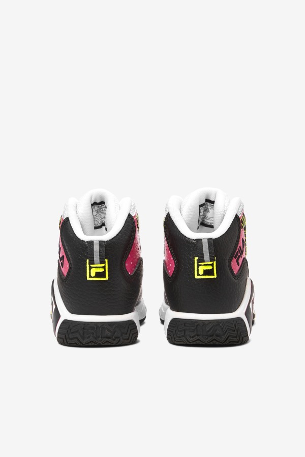 Black/Yellow/White Toddler\'s Mb Fila Outlets