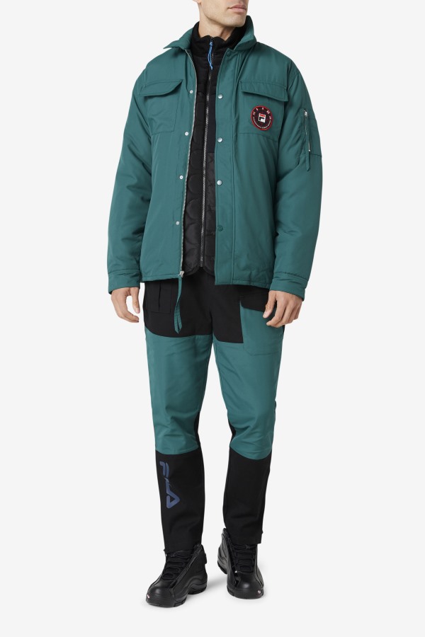 Fila Outlets Nile Shacket Junebug/White