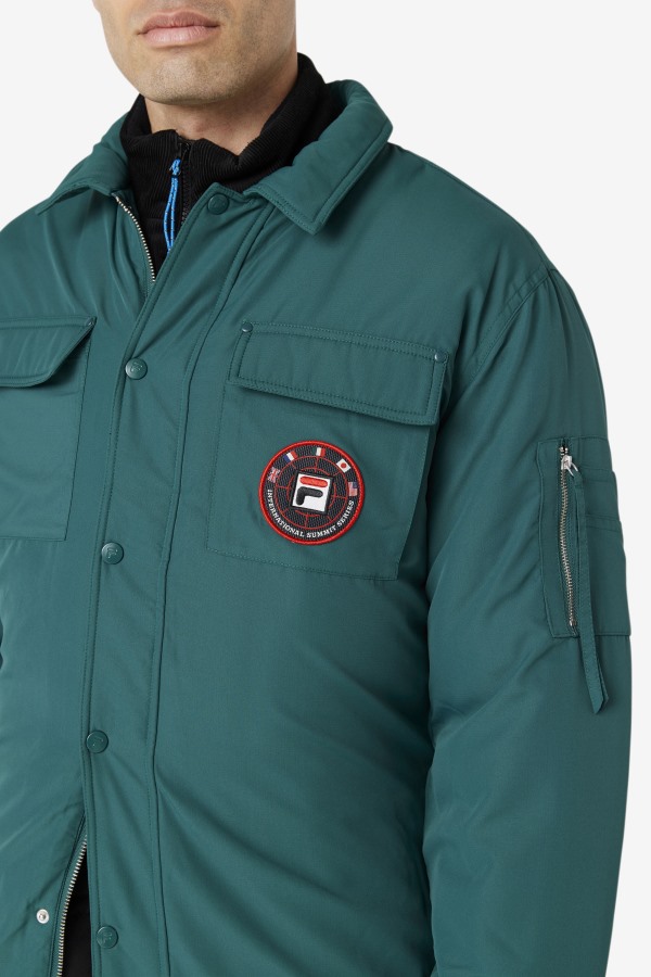 Fila Outlets Nile Shacket Junebug/White