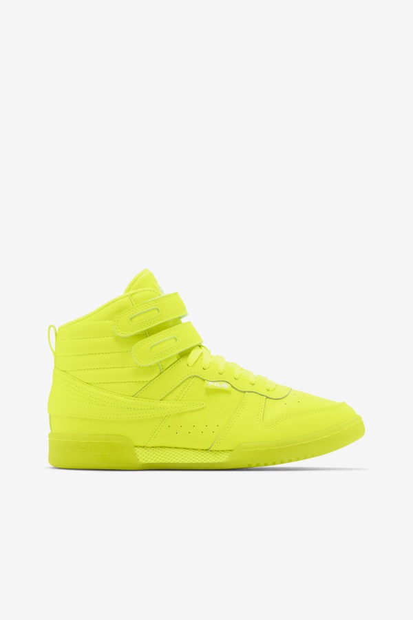 Yellow Women's F-14 Fila Outlets