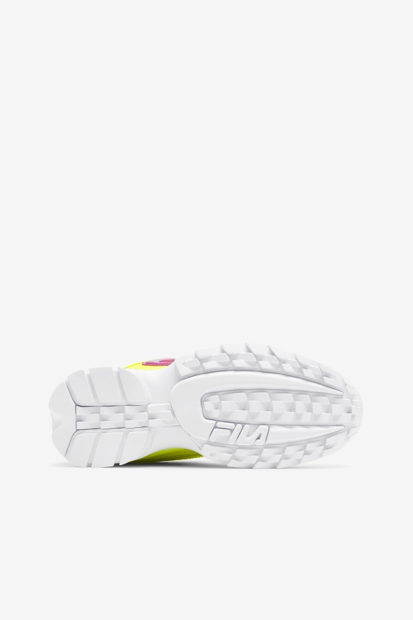 Women\'s Disruptor 2 Premium Yellow/Orchid Flower/White Fila Outlets