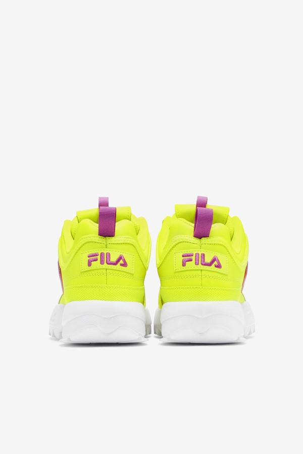 Women\'s Disruptor 2 Premium Yellow/Orchid Flower/White Fila Outlets