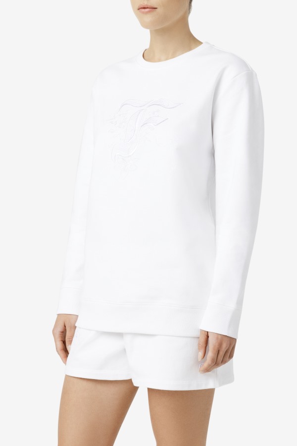 Fila Outlets Izabella Sweatshirt White