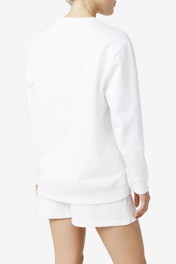 Fila Outlets Izabella Sweatshirt White