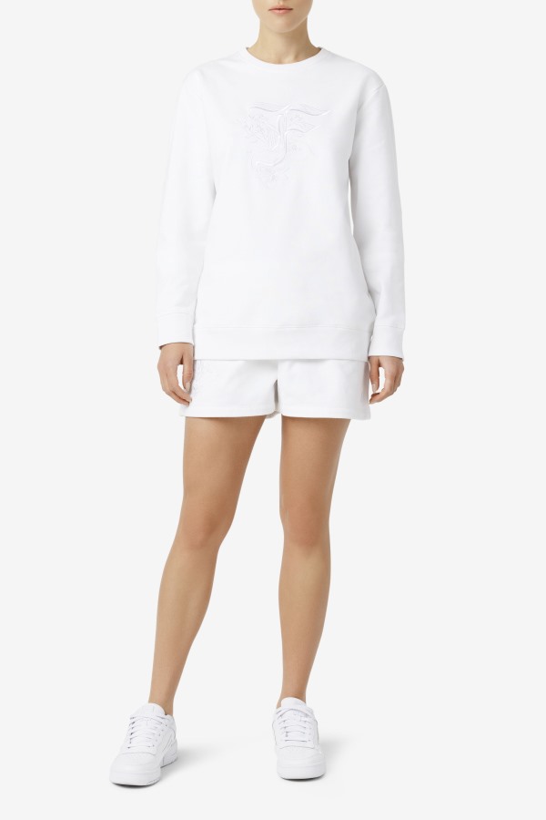 Fila Outlets Izabella Sweatshirt White