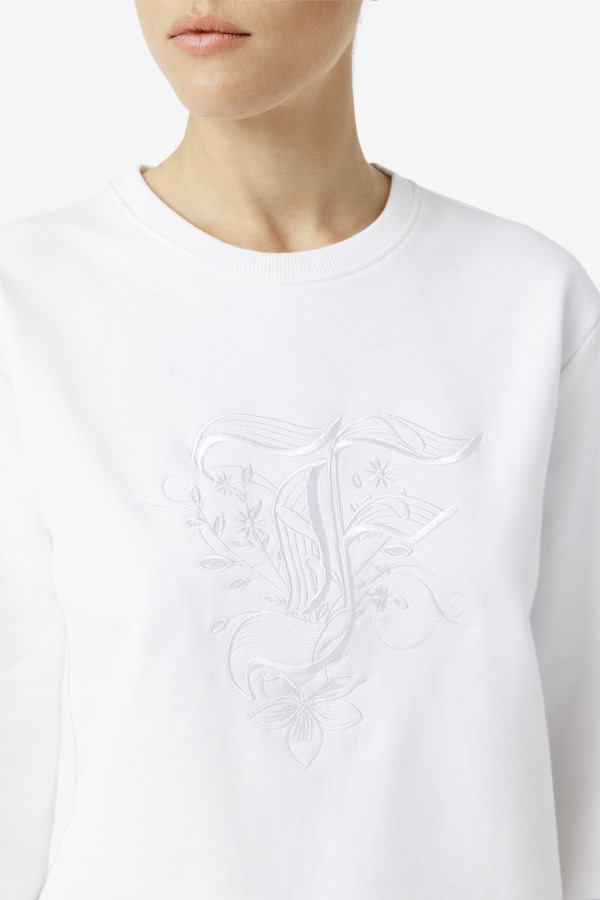 Fila Outlets Izabella Sweatshirt White