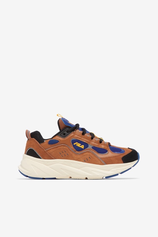 Bombay Brown/Blue/Ecru Fila Outlets Women's Trigate