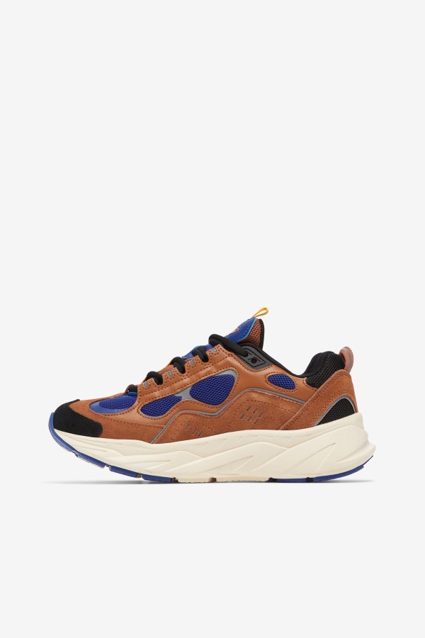 Bombay Brown/Blue/Ecru Fila Outlets Women\'s Trigate
