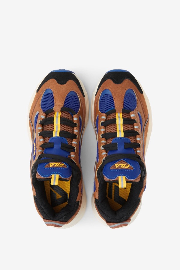Bombay Brown/Blue/Ecru Fila Outlets Women\'s Trigate