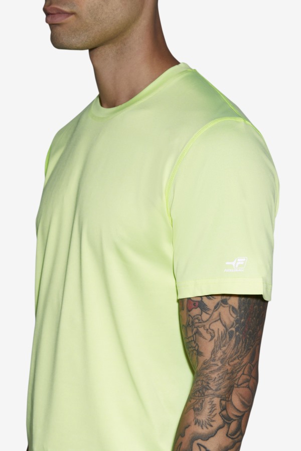 Pickleball Scallop Hem Crew YellowHeather Fila Outlets