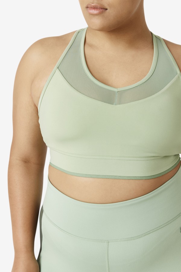 Fila Outlets Basil Uplift Racerback Bra Top