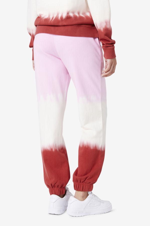 Fila Outlets Pirouette/White/Earth Red Raleigh Tie Dye Jogger