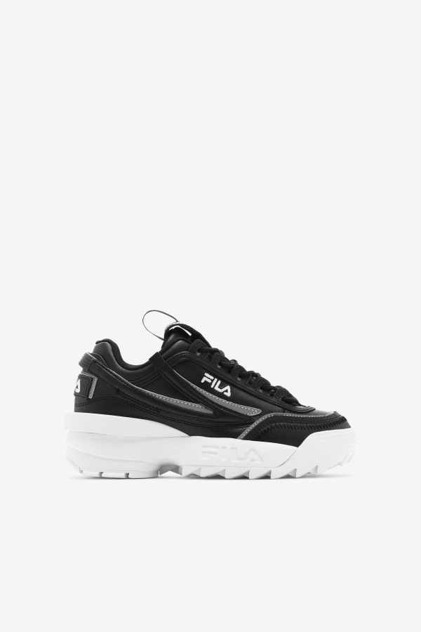 Black/White Big Kids' Disruptor 2 EXP Fila Outlets
