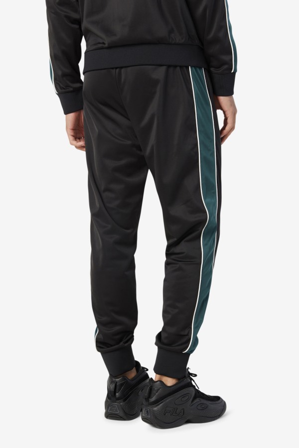 Black/June Bug/White Elijah Track Pant Fila Outlets