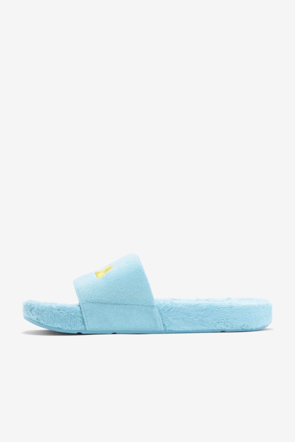 Petit Four/Purple/Yellow Terry Drifter Slide Fila Outlets