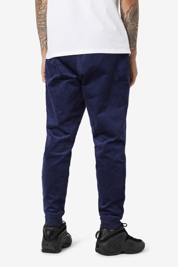 Fila Outlets Unnat Cord Joggers Peacoat
