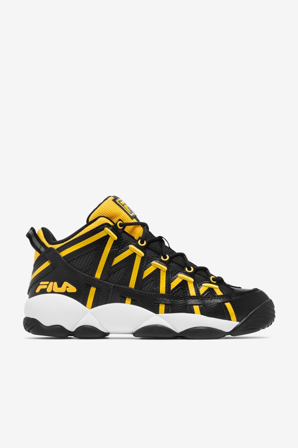 Men's Stackhouse Spaghetti Black/Lemon/White Fila Outlets