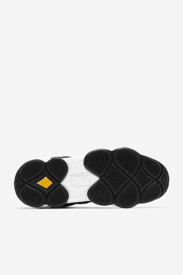 Men\'s Stackhouse Spaghetti Black/Lemon/White Fila Outlets