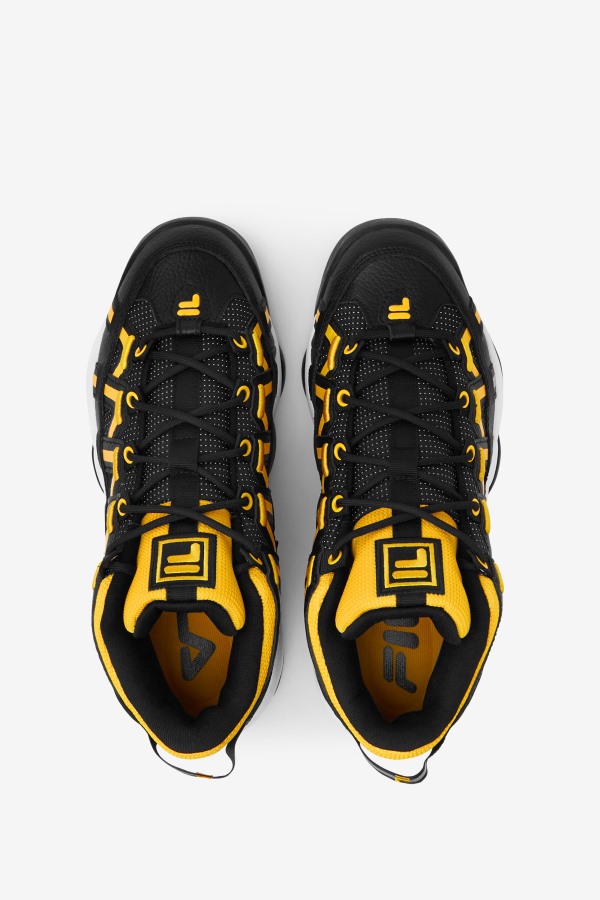 Men\'s Stackhouse Spaghetti Black/Lemon/White Fila Outlets