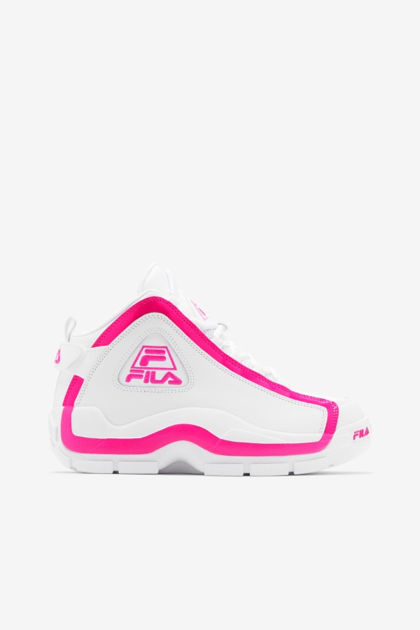 Women's Grant Hill 2 Fila Outlets White/Pink Glo