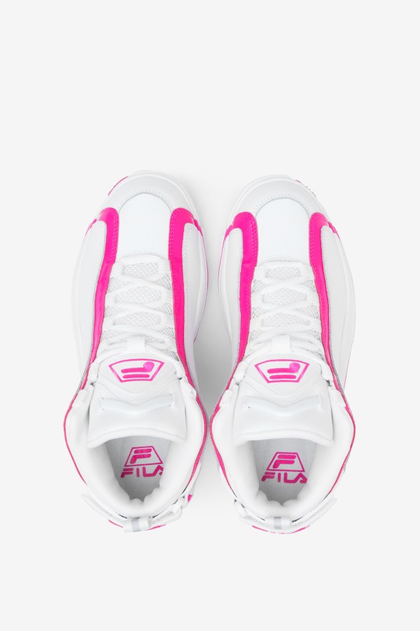 Women\'s Grant Hill 2 Fila Outlets White/Pink Glo