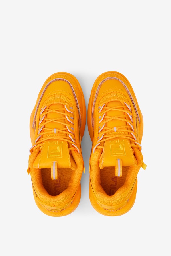 Yellow/Burnt Orange Fila Outlets Women\'s Disruptor 2 Exp