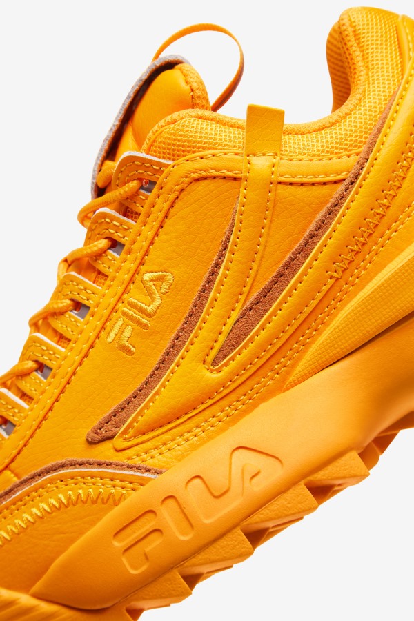 Yellow/Burnt Orange Fila Outlets Women\'s Disruptor 2 Exp