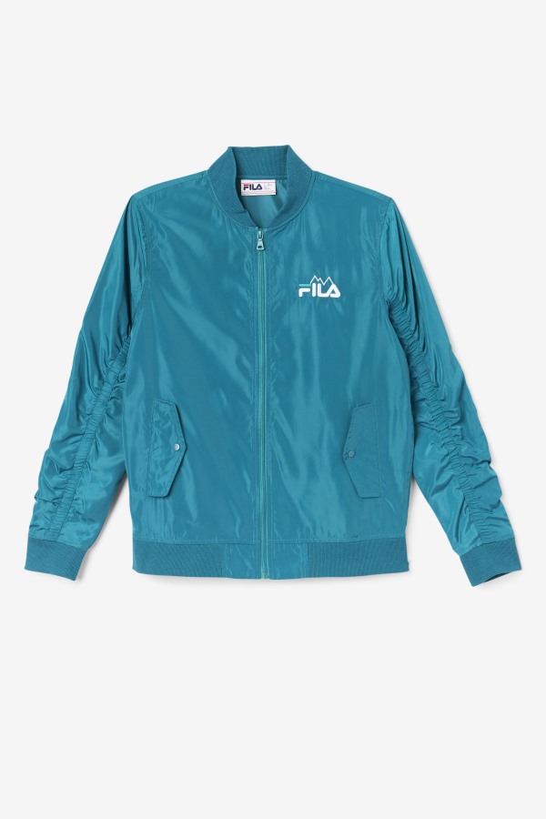 Fila Outlets Mav Bomber Jacket Deep Lake