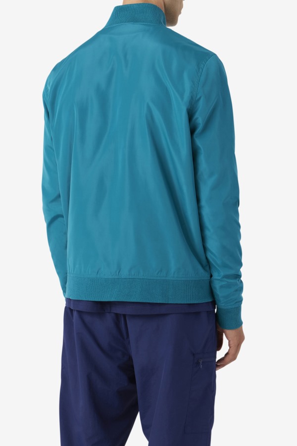 Fila Outlets Mav Bomber Jacket Deep Lake