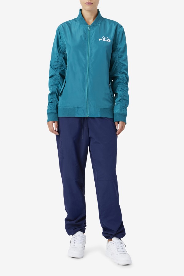 Fila Outlets Mav Bomber Jacket Deep Lake