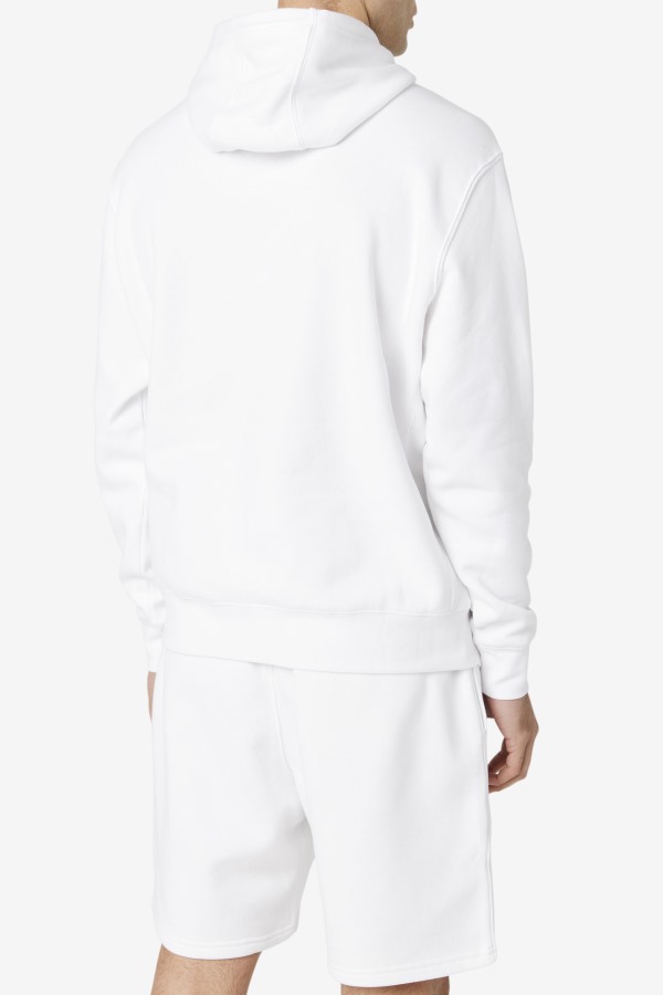White Algot Hoodie Fila Outlets